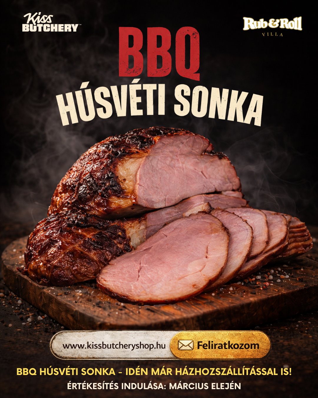Húsvéti BBQ sonka - Feliratkozás